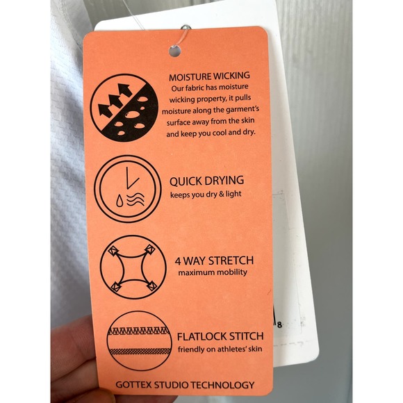 NWT Gottex women's golf and tennis skort in white, size L - Picture 7 of 8